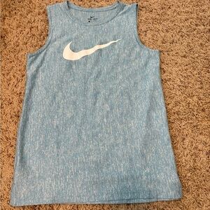 Light blue Nike tank top